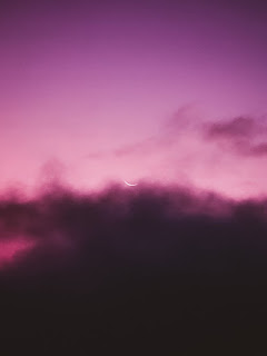 Rituals involving crystals and candles during the new moon and eclipse.