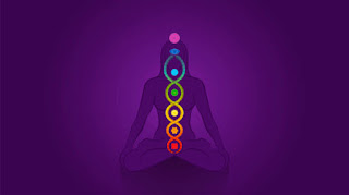 Illustration of Kundalini energy as a serpent rising through the chakras, symbolizing spiritual awakening.