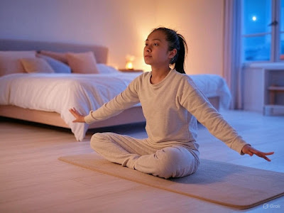 10-Minute Yoga to Fall Asleep Fast
