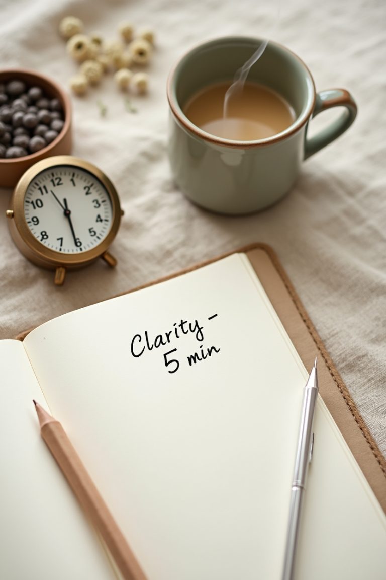 Journal Prompts for Clarity for Office Workers: A Guided Set